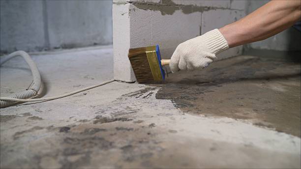 SJ Waterproofing Pros Waterproofing coverage map for Falmouth, IN and surrounding area